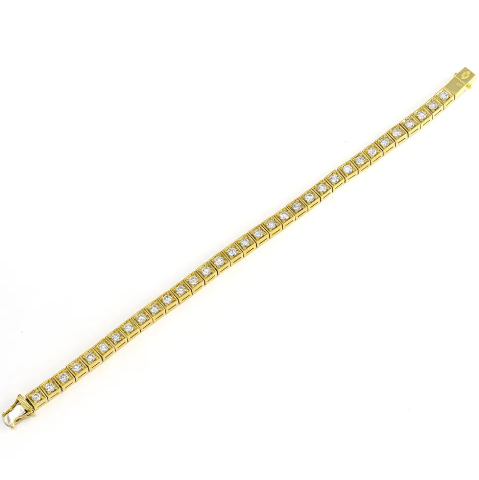 Diamond Pickle Ball Bracelet