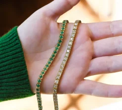 Diamond Pickle Ball Bracelet
