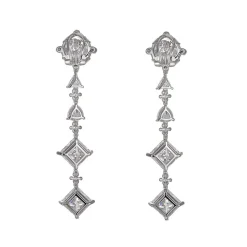 Diamond Tropical Drop Earrings