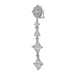 Diamond Tropical Drop Earrings