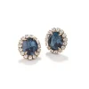 Diana Studs in Blue