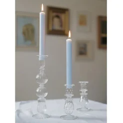 Dinner Candles in Larspur Blue