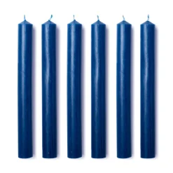Dinner Candles in Lupin Blue