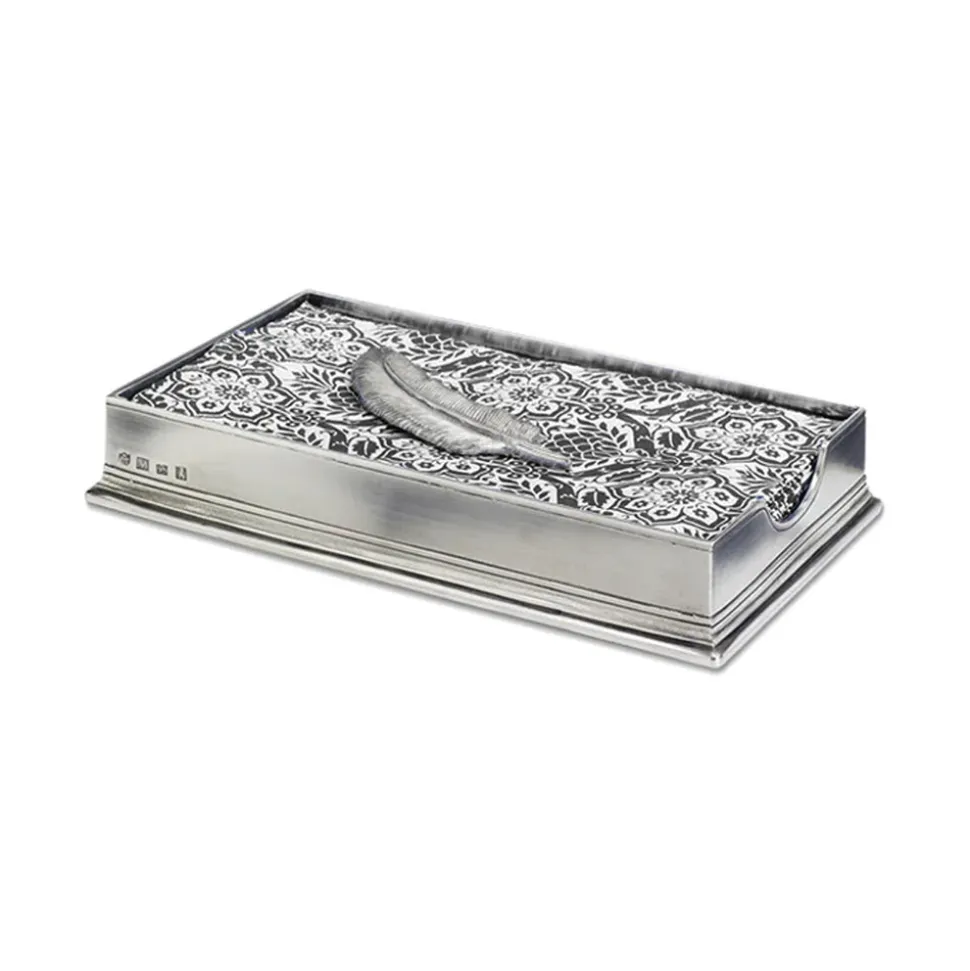 Dinner Napkin/Guest Towel Box with Feather Weight