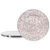 Dinner Plates in Taupe Swirl, Set of 4