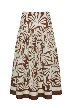 Diya Skirt in Catalina Khaki