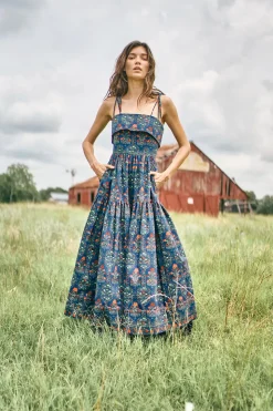 Dolly Dress in Midnight Garden