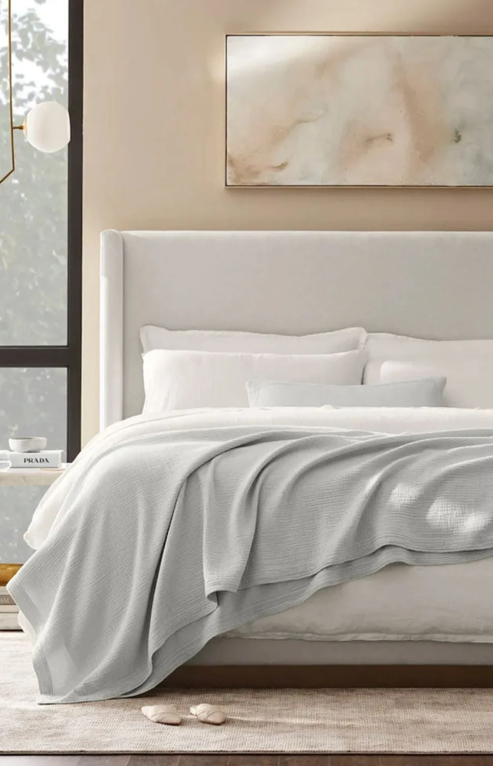 Dream Bed Blanket in Mist