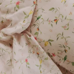 Dreaming of Paradise Crib Sheet in Ivory