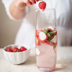 Drop White Pitcher