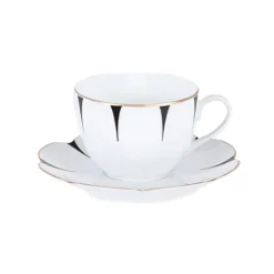 Drops Tea Cup With Plate