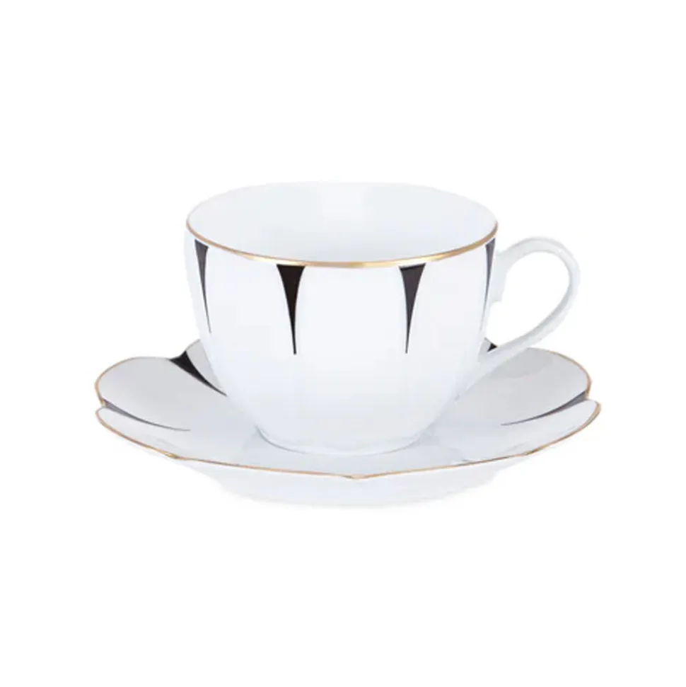 Drops Tea Cup With Plate