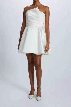 Duchess Satin Mini Dress