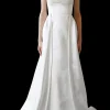 Duchesse Satin Detachable Train | STYLE 131
