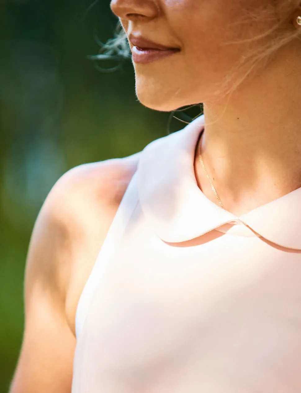 Dune Racerback Dress With Collar