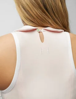 Dune Racerback Dress With Collar