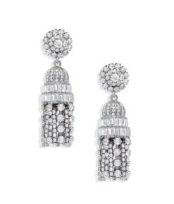 Dynasty Crystal Tassel Earrings
