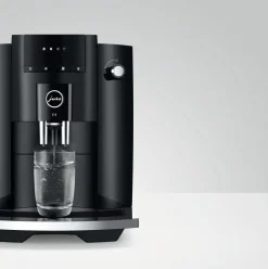 E4 Fully Automatic Coffee Machine in Piano Black