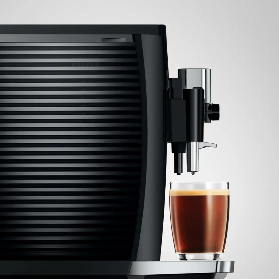 E8 in Piano Black