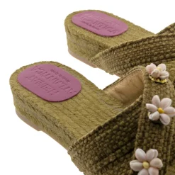 Earth Shella Espadrilles in Green
