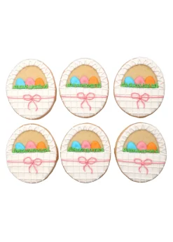 Easter Basket Cookies, Set of 6