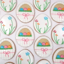 Easter Basket Cookies, Set of 6
