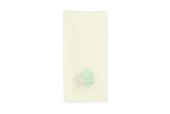 Easter Egg Yellow Linen Napkin, Set of 4