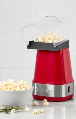 EasyPop Hot Air Popcorn Maker in Red