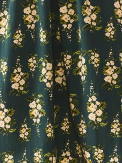 EDDY x Mckenzie Depinto Mimi Dress in Deep Green & Floral