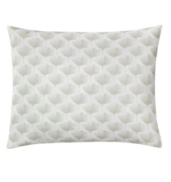 Edna Sham in White & Beige