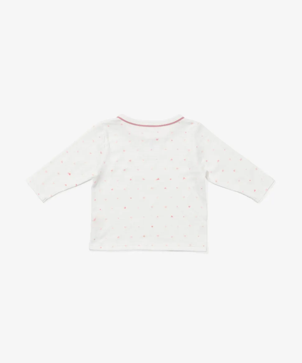 Edward Baby T-Shirt in Rose Hearts