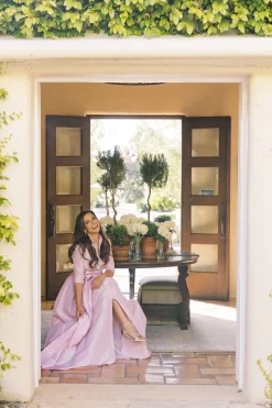 Effortlessly Elegant Gown in Perfect Pink