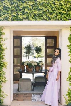 Effortlessly Elegant Gown in Perfect Pink