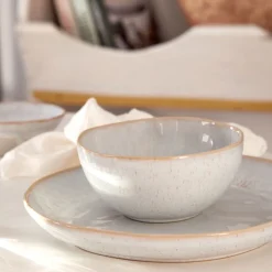 Eivissa Collection fruit Bowls in Sand Beige, Set of 6