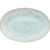 Eivissa Collection Oval Platter 18" in Sea Blue