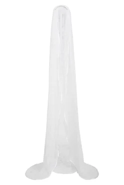 Elaine Cathedral White Lace Veil