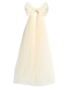 Elisa Bow Veil in Ivory