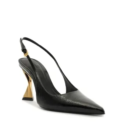 Elisha Patent Leather Pump in Black