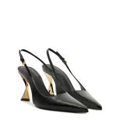 Elisha Patent Leather Pump in Black