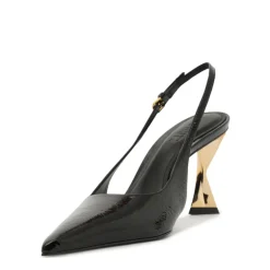 Elisha Patent Leather Pump in Black