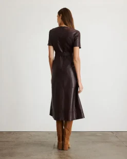 Ella Dress in Oxblood