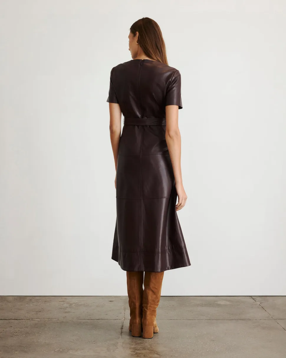 Ella Dress in Oxblood
