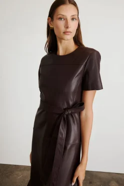 Ella Dress in Oxblood