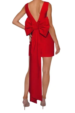 Ella Silk Faille Mini Dress