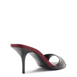 Elodie Patent Sandal in Black