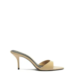 Elodie Patent Sandal in Natural Nibs