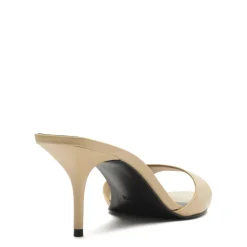 Elodie Patent Sandal in Natural Nibs