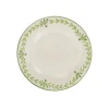 Elouise Dessert Plate in Green, Set of 6