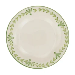 Elouise Dessert Plate in Green