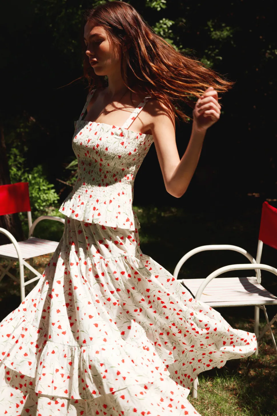 Elsa Skirt in Red